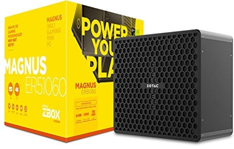 ZOTAC ZBOX MAGNUS ER51060 mini-PC Barebone (AMD Ryzen 5 1400 quad-core, GeForce GTX 1060)