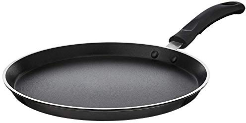 Shourya Trading Dosa Pan, Non Stick, Size 290mm, Thickness 2.6mm, Black and Brown