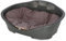 Cajou Kunststoffbett mit passendem Hundekissen (Wendekissen) waschbar (80,5 x 49 x 32 cm)