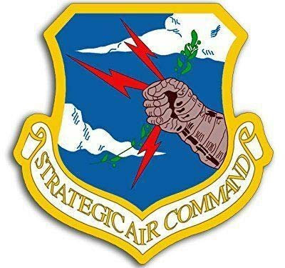 Sticker-Designs 10cm! Klebe-Folie Wetterfest Made-IN-Germany USAF AIR Force Strategic AIR Command SAC UV&Waschanlagenfest Auto-Aufkleber Profi-Qualität! F1681