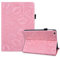 CXTcase Funda para iPad 10.2/Air 3/Pro 10.5 TPU+PU Folio Función de Soporte Protectora Tableta Smart Cover iPad Air 3 iPad Pro 10.5 Carcasa iPad 10.2 9/8/7(2021/2020/2019)，Rosado