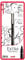 uni-ball Extra Fine Brush, 1 Stück, uni-PIN, Fineliner Zeichenstift, Schwarz