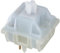 kutethy Gateron Switches Milky White Mechanical Keyboard Yellow 5pins for All MX Mechanical Keyboard(72 Pcs, White)