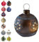 NAUXIU Riesen Weihnachtskugeln Garten,Outdoor Christmas PVC Aufblasbarer Verzierter Ball,riesiger Aufblasbarer Weihnachtsball Weihnachtsbaumschmuck,23,6 Zoll Weihnachtsaufblasbare Bälle