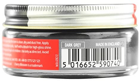 Cherry Blossom Footwear Renovating Shoe Cream Care Product, Dark Grey, 50ml