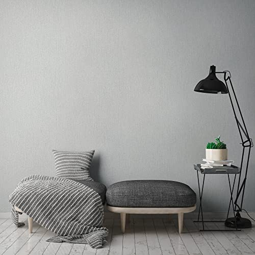 A.S. Création Attractive 2 390264 Non-Woven Wallpaper 10.05 m x 0.53 m Made in Germany White/Light Grey