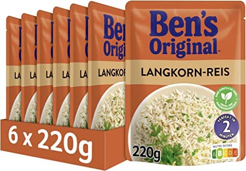 BEN'S ORIGINAL™ Express Reis Original-Langkorn 6 x 220g