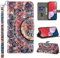 BOLELAW Handyhülle für Samsung Galaxy A53 5G Hülle Leder Flip Klappbare [Premium PU Leder] [Standfunktion] [Kartenfächern] Schutzhülle Klapphülle für Samsung Galaxy A53, Mandala