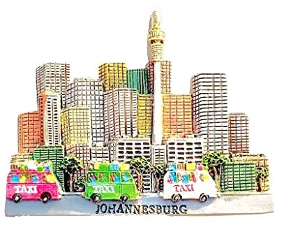 Johannesburg Südafrika Magnet Küche Kühlschrank Verzierter Magnet