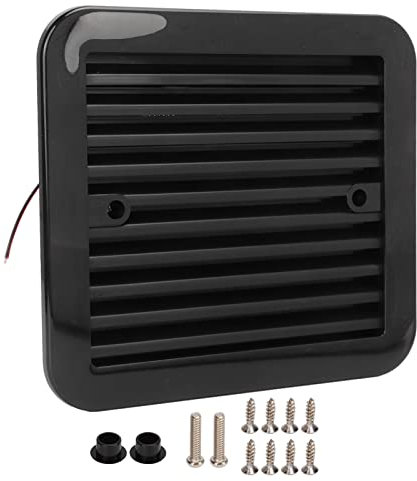 Tomotato Ventola di Ventilazione per Camper da 8, 12V Ventilatore di Sfiato Laterale Ventilatore di Scarico per Ventilazione Unidirezionale per Camion Camper Barca