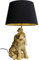 Kare Design Tischlampe Happy Elefant Gold, Tischleuchte, Elefanten Motiv, kein Leuchtmittel inklusive, 48x27x27 cm (H/B/T)
