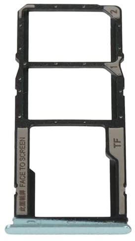 Piezas de reparación de teléfonos móviles Bandeja de Tarjeta SIM + Bandeja de Tarjetas SIM + Micro SD Tarjeta Bandeja para Xiaomi Redmi 10C/Redmi 10 India/Poco C40
