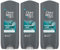 Dove Men+ Care 3-in-1 Body, Face and Hair Wash Eucalyptus + Mint 24H Nourishment with Relaxing and Fresh Scent Body Wash for Healthier, Smoother Feeling Skin, 400ml Pack of 3