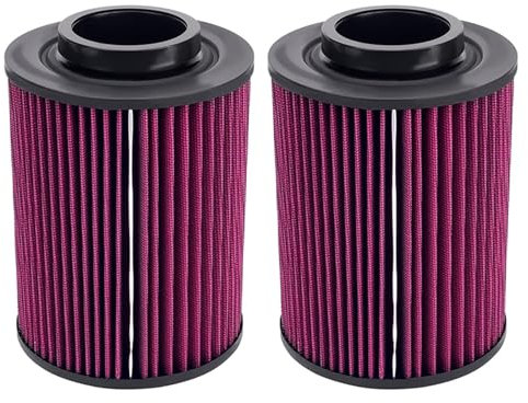 Filtro Aria Moto Per Polaris Per Ranger 800 Per Crew 6X6 Per EFI XP Per EPS Per RGE Per ATV Per EPS RZR800 Per EFI 1240434 Moto Filtro Aria Filtro Olio Filtro Aria Motore(2pcs Air Filter)