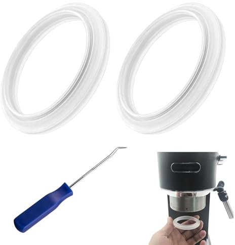 Aiyraa für Dichtung Ersatzteile, Dichtungsring für Delonghi Dedica EC680, EC685, EC820, EC850, EC860, Siebträgermaschine Dedica Style, Brühkopfdichtung, Kompatibel mit Delonghi 685 Kaffeemaschine