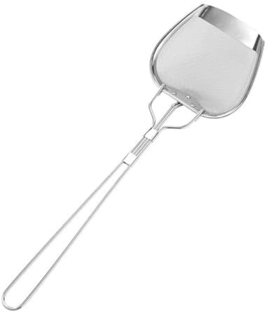PRETYZOOM Colador De Aceite Inoxidable Malla Gruesa Cuchara Filtro Herramienta De Cocina Para Uso Doméstico