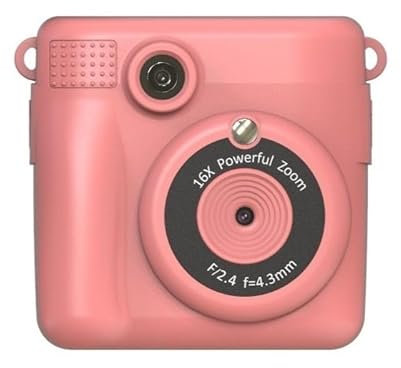 Appareil Photo Enfant Impression instantannée KidPic Rose