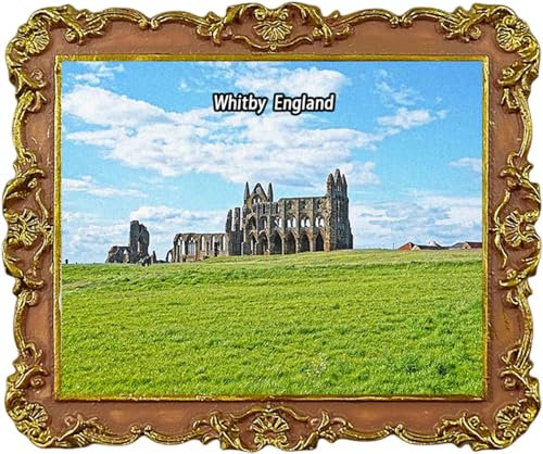 Whitby UK Travel Souvenir Fridge Magnet City Attractions Refrigerator Magnet