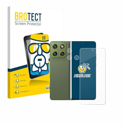 BROTECT Schutzglas für Motorola Edge 70 | (Display+Kamera) Transparenter Displayschutz Made in Germany Schutzfolie Panzer Folie Glas 9H Einfache Montage Clear