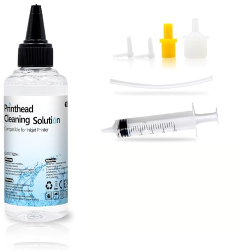 Printer Cleaning Fluid Print Head for Inkjet Printers