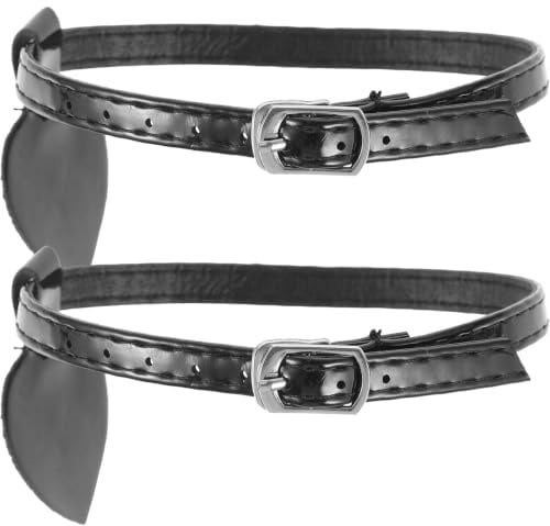 HOMSFOU Brides De Cheville Amovibles Pour Talons Hauts Brides De Chaussures À Talons AntidéRapantes Lacets Anti-DéGagement Pour Escarpins Noir 1 Paire Accessoire Pour Marcher Plus À L'Aise