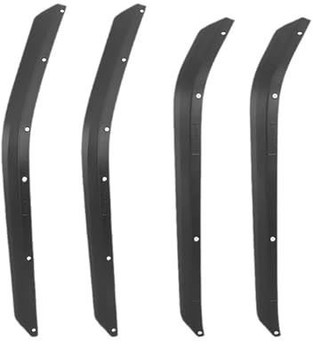 Auto Kotflügel Für Jeep Für Wrangler JK JKU 2007-2017 Vorne Hinten Rad Augenbraue Kotflügel Liner Verlängerung