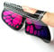 KADS 100pcs in 1 Roll Big Size Butterfly-shape Self Adhesive Gel Nail Extension Nail Forms for Acrylic Nails Tips