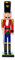 Premier Decorations Large 60 Centimeter Wooden Nutcracker Various Designs and Colours (Red)