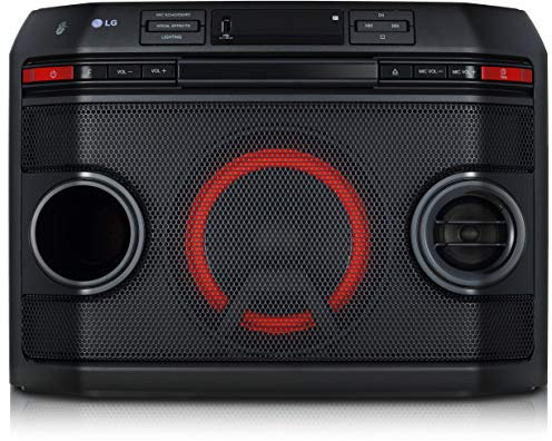 LG OL45 HiFi XBOOM Système de karaoké 220 W (CD et Radio, USB, Multi-Bluetooth, Fonction karaoké