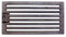 Grille à cendres pour poêles à bois Rosa de La Nordica - fonte - dimensions d'encastrement parfaitement adaptées