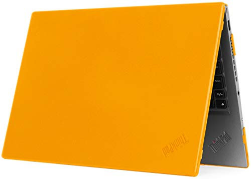 mCover Hard Shell Case Compatible with 14 Lenovo ThinkPad X1 Carbon G7/G8 Laptop Computer (Fits 7th/8th Generation ONLY) Orange