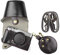 Kinokoo Étui pour appareil photo Fujifilm X-A7 et objectif 15-45 mm avec bandoulière Noir