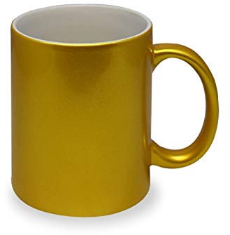Taza Dorada Para Sublimación Wonduu