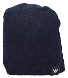 Emporio Armani Damen Mütze Blue M
