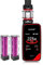 Elektronische Zigarette,Authentic Smok 225W X Priv Kit,Vapes Starter Kit mit 8ml TFV12 Prince Tank und Colorfulscreen,Ohne Nikotin, Ohne Flüssigkeit (Schwarz Rot)