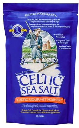 Celtic Sea Salt Gourmet Kosher Salt Bag 454g