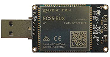 EXVIST Clé USB 4G LTE W/EC25-EUX LCC IoT/M2M optimisé LTE Cat 4 Module W/Emplacement pour Carte SIM de qualité Industrielle