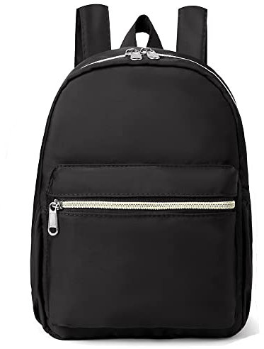 YiXiamo Niedlicher Mini-Rucksack für Kinder und Erwachsene, Schwarz, mini, Casual