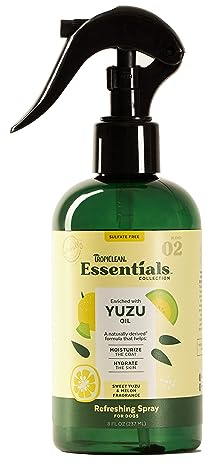 TropiClean Essentials Yuzu Fruit Deodorizing Spray 273ml