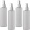 BPZXL 4 pièces 200ml Transparent flacons vaporisateurs vides en plastique de Avec Sprayer Blanc，Vaporisateur Cheveux Vaporisateur Plante Vaporisateur Eau - Flacon Spray Vide