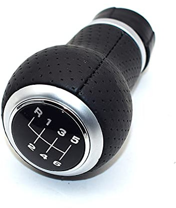 Automatische Schalthebel Für Au&di A4 S4 B8 8K A5 8T Q5 8R Sline 2007-2015 Car Styling Zubehör MT Schalthebelknauf Faltenbalg Abdeckung Hebel Stick Stift (Color : 6 Speed-Silver-R6 E)