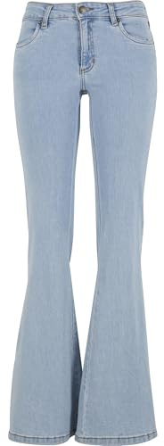 Urban Classics Damen Ladies Organic Low Waist Flared Denim