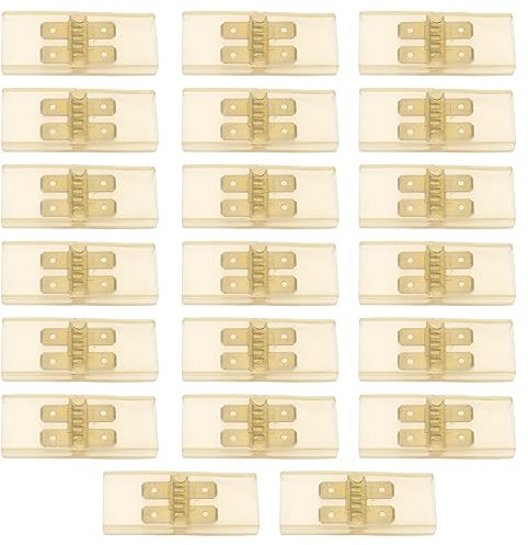 The Lord of the Tools 20 Sets Flachsteckklemmen 6,3 mm mit Isolierhülsen, zwei Steckklemmen 6,3 mm, elektrisches Zubehör, 52 x 21 x 7 mm