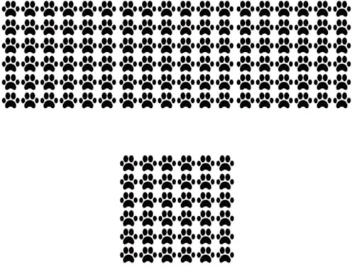 Housoutil 196 Stk Wandtattoo Hund Pfote kinder PVC-Aufkleber aufkleber kinder Nagelaufkleber Wanddeko Kinderzimmer Wandaufkleber für das Kinderzimmer Tier Hundepfote Bodenaufkleber