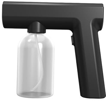 dijiusidy Tragbare UV C Sterilisatorpistole mit Desinfektionsleistung mit großer Reichweite, ABS Desinfektionsmittel, 030schwarz