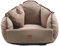 GoldenDog Hundebett Hundekorb Waschbarer Hundekorb Flauschige Hundematratze mit erhöhtem Rand Weiches Hundesofa, Katze Velvet + Herz Maskottchen