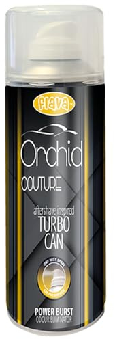 Orchid Couture Turbo Car Air Freshener Spray – Powerful, Strong & Long Lasting Odour Eliminating Sweet Floral Scent – Interior Freshener & Essential Car Accessories for Men and Women – 400ml, 1 Pack