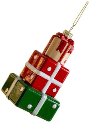 Folpus Weihnachtsbaum-Hängedekoration, Weihnachtsanhänger, Türen, Heimdekoration, Innenwanddekoration, Weihnachtsschmuck für Wohnheim, Winterautos, Geschenkschachtel 5.5x10cmc