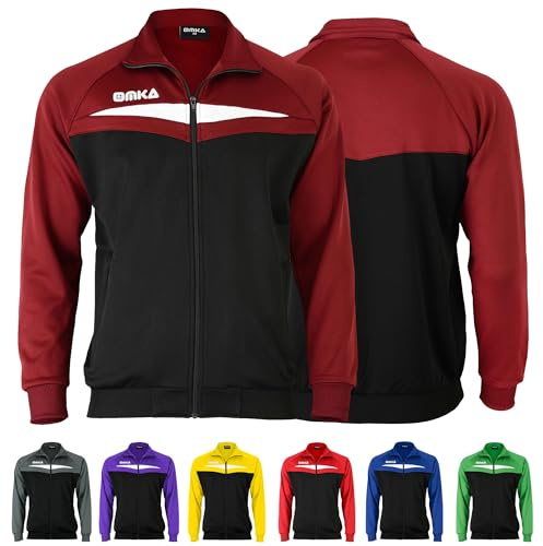 OMKA Optima Herren Trainingsjacke Sportjacke Joggingjacke Freizeitjacke