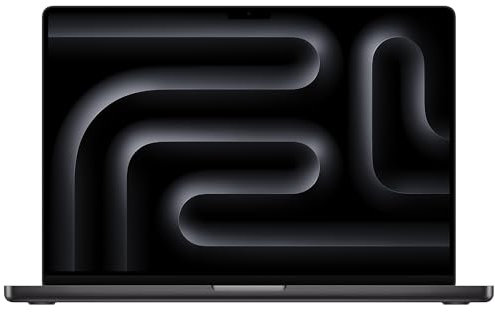 Apple MacBook Pro 2023, Puce M3 Pro avec CPU 12 cœurs, GPU 18 cœurs (16 Pouces, 18 Go de RAM, 512Go SSD Stockage) (QWERTY Anglais) Noire Sidéral (Reconditionné)